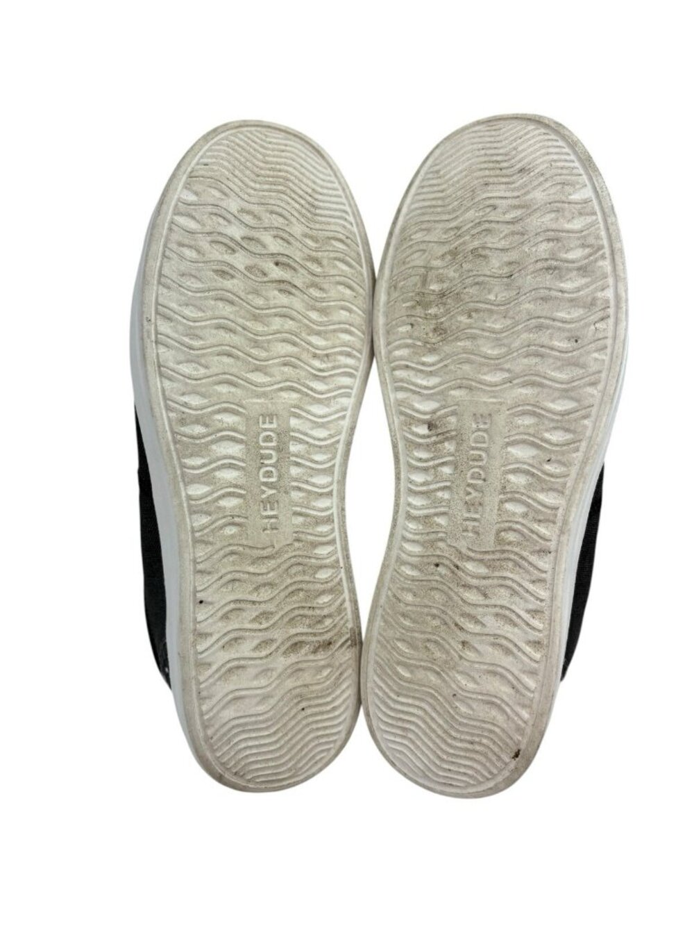 *Hey Dude Karina Womens Shoes Size 10 Jet Black  Casual Bungee Lace Fabric - Picture 12 of 14